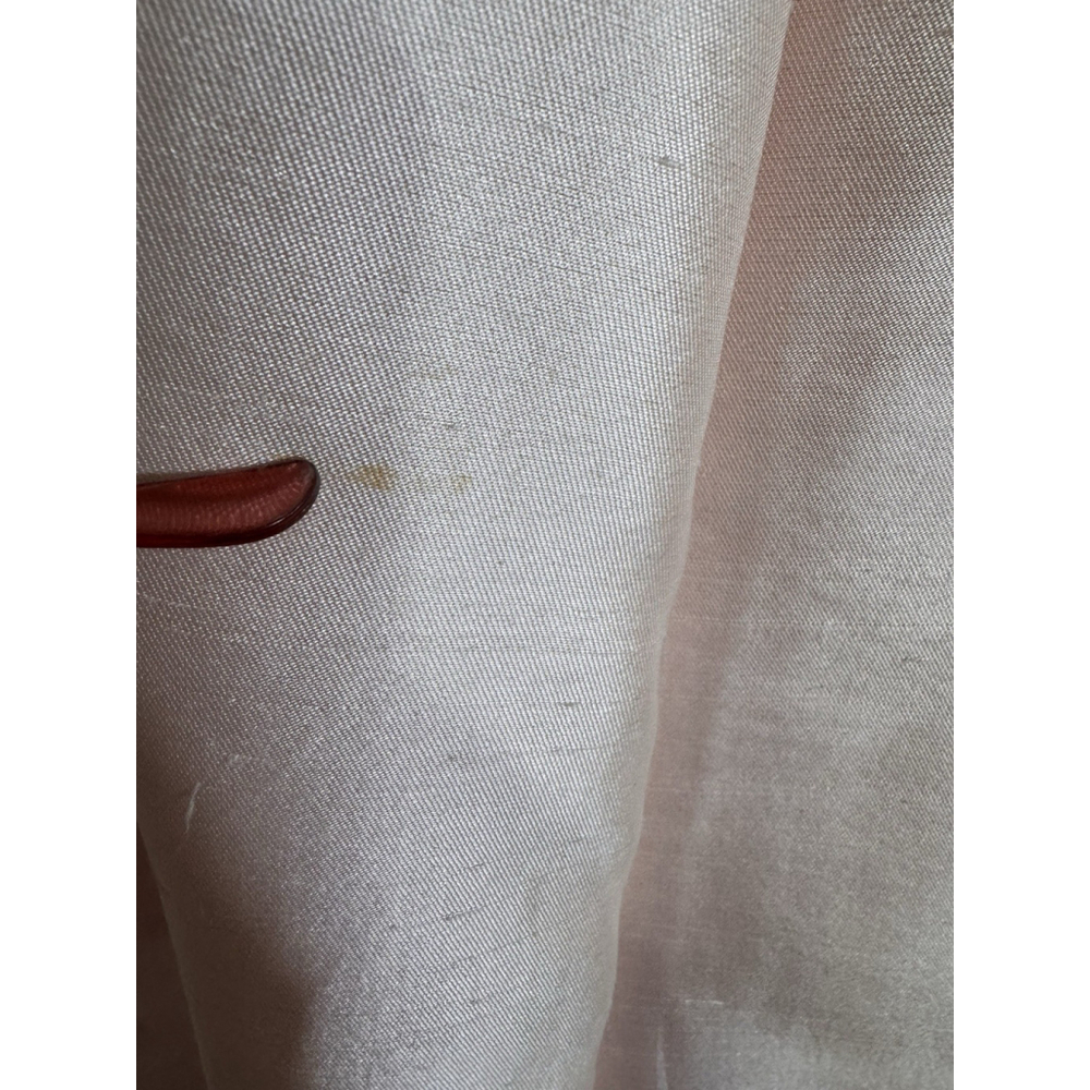 Vintage Malcolm Starr Blush Pink Beaded Satin A-Line Formal Dress 1960s - Picture 6 of 6